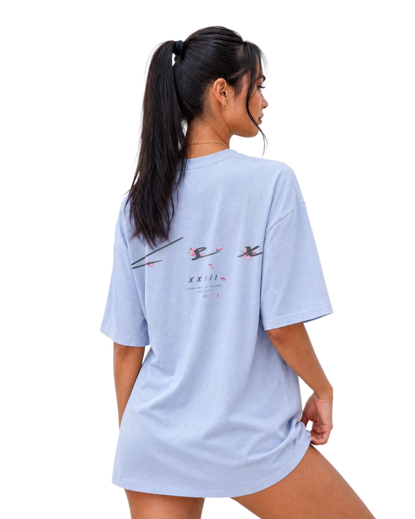 Cherry Blossom Oversized tee – Lastset Co.