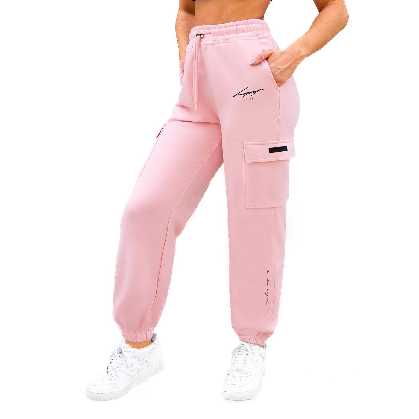 Luxe Fleece Cargo Joggers