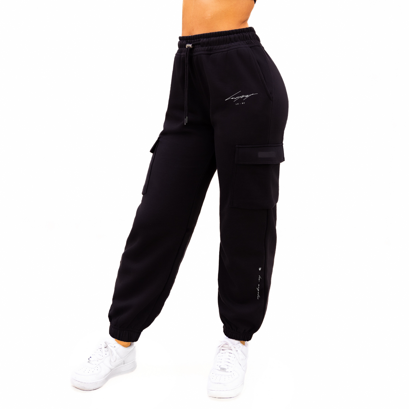 Luxe Fleece Cargo Joggers