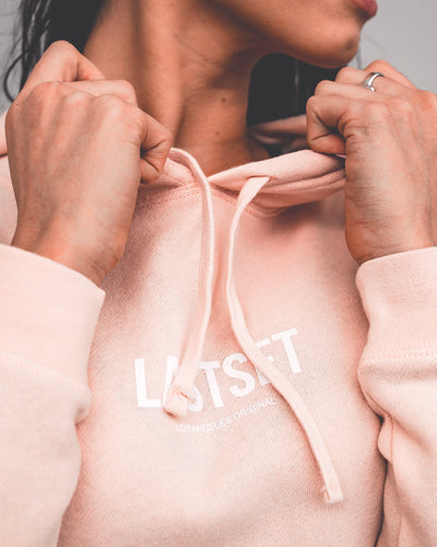 LA crop hoodie