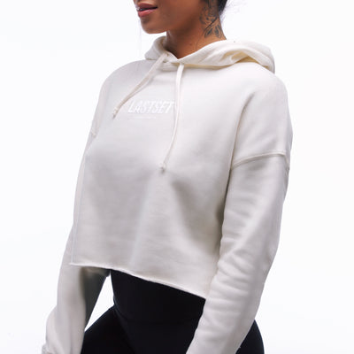 La crop hoodie